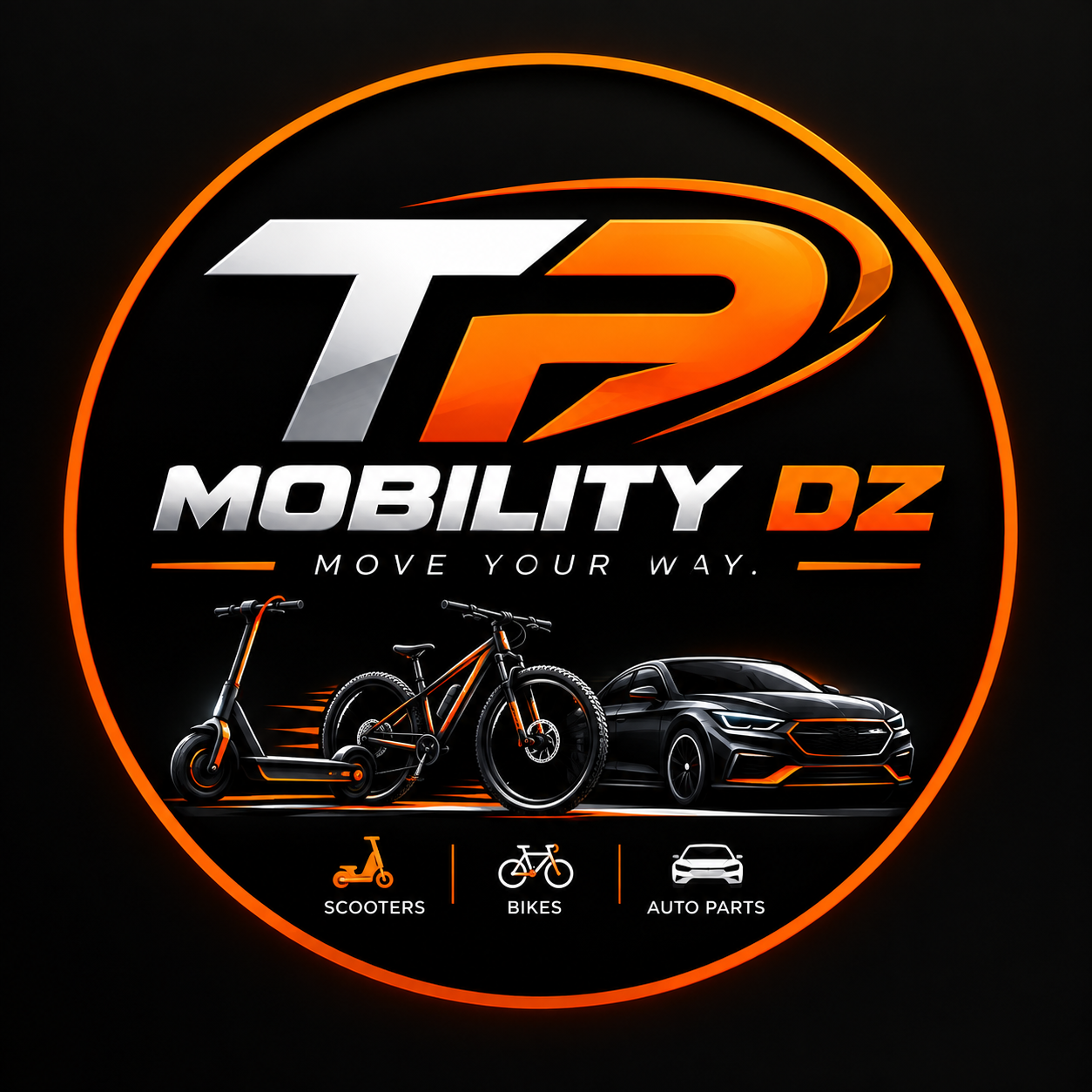 شعار TP Mobility DZ